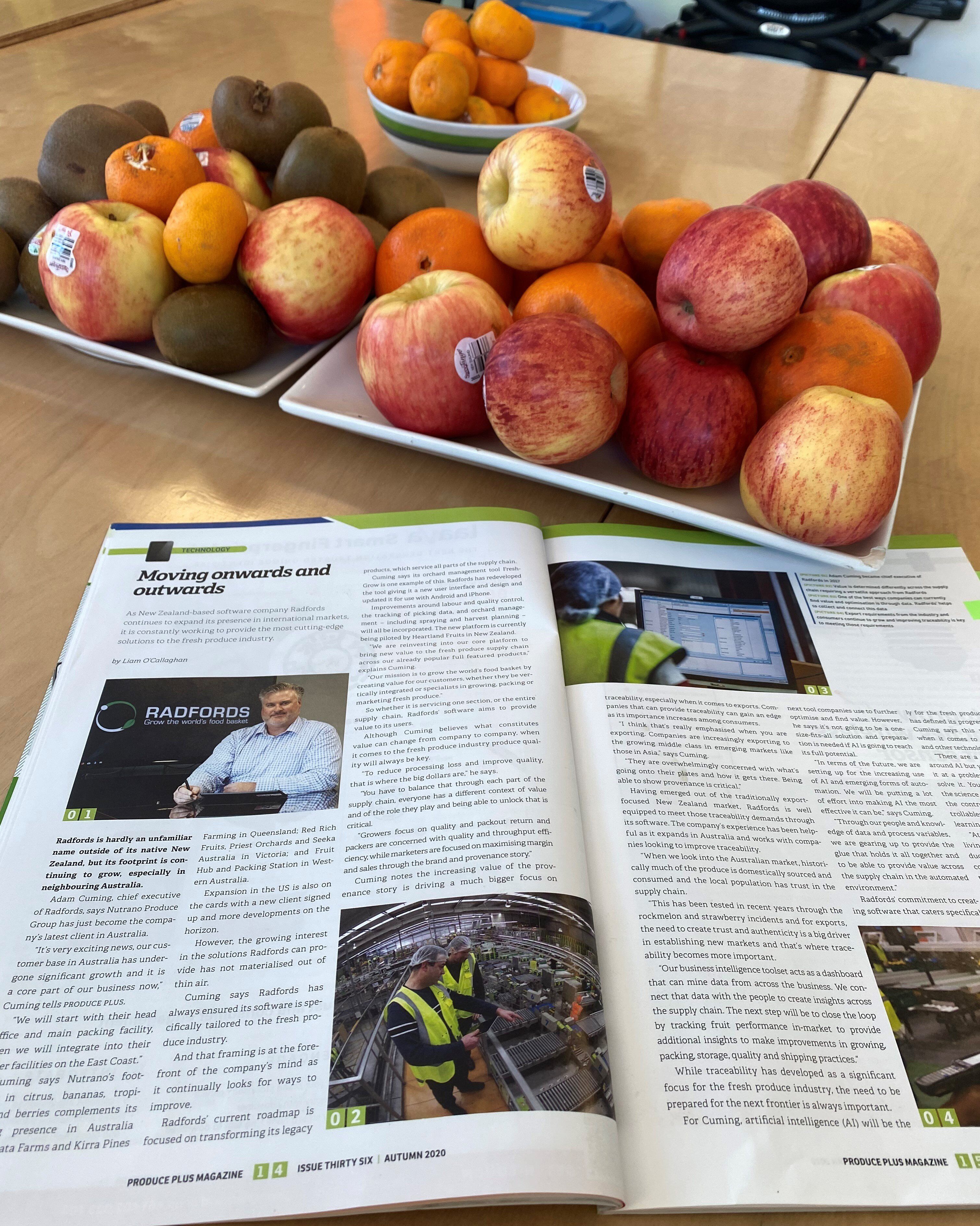 Produce Plus - Radfords in the News!