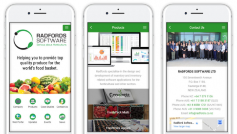 Radford Software iOS App available